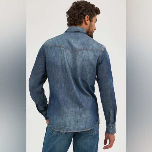 Wrangler Retro Premium Denim Shirt - Picture 3 of 11